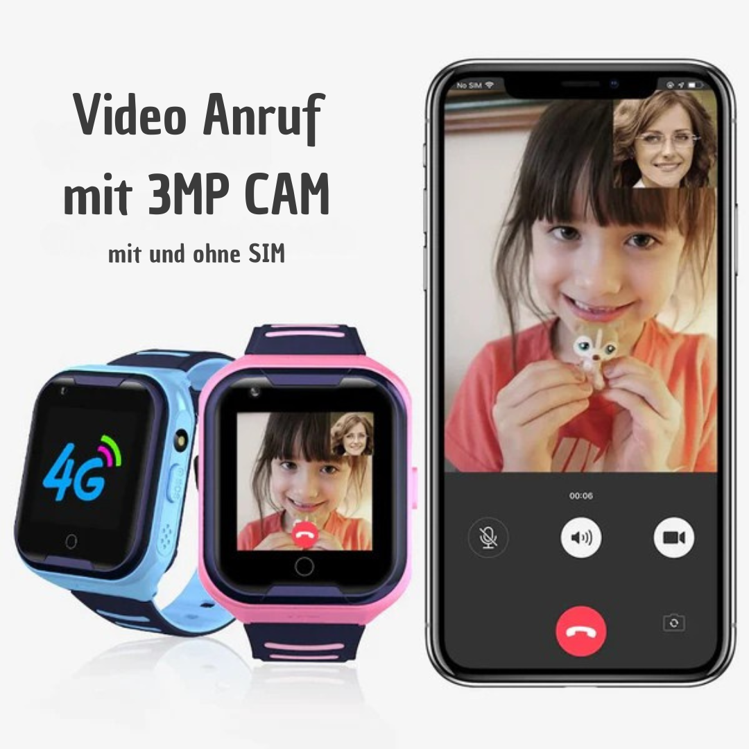 SafeTrack Kids – Die smarte Kinder-Smartwatch mit GPS & 4G-Anruf-Funktion